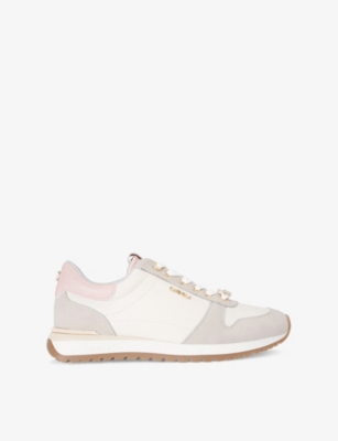 CARVELA: Florencia Faux-Leather Low-Top Trainers