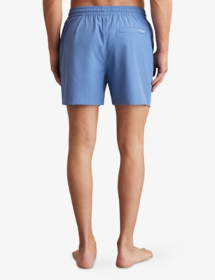 Cliff Drawstring-Waist Swim Shorts