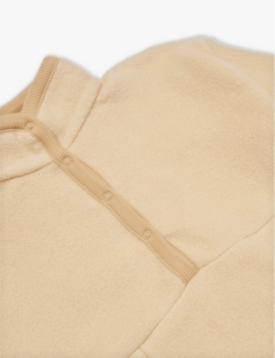 ORGANIC ZOO: Fleece high-neck organic-cotton sweatshirt 6 months-4 years