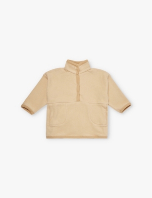 ORGANIC ZOO: Fleece high-neck organic-cotton sweatshirt 6 months-4 years