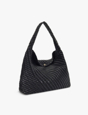 DUNE: Deliberate extra-large woven shoulder bag