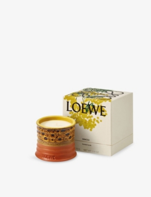 LOEWE: Textura Mimosa Small Scented Candle 170g