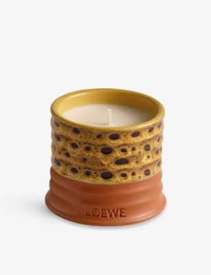 LOEWE: Textura Mimosa Small Scented Candle 170g
