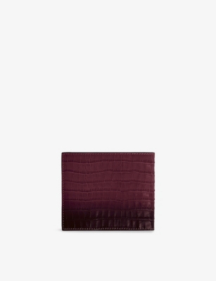 Montblanc Mens Multi-coloured Atelier Leather Wallet In Multi