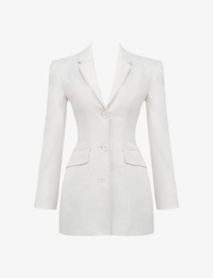 HOUSE OF CB: Amia woven blazer mini dress