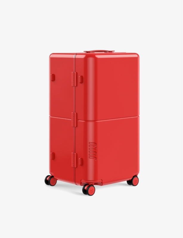 Checked Trunk polycarbonate suitcase 71.7cm