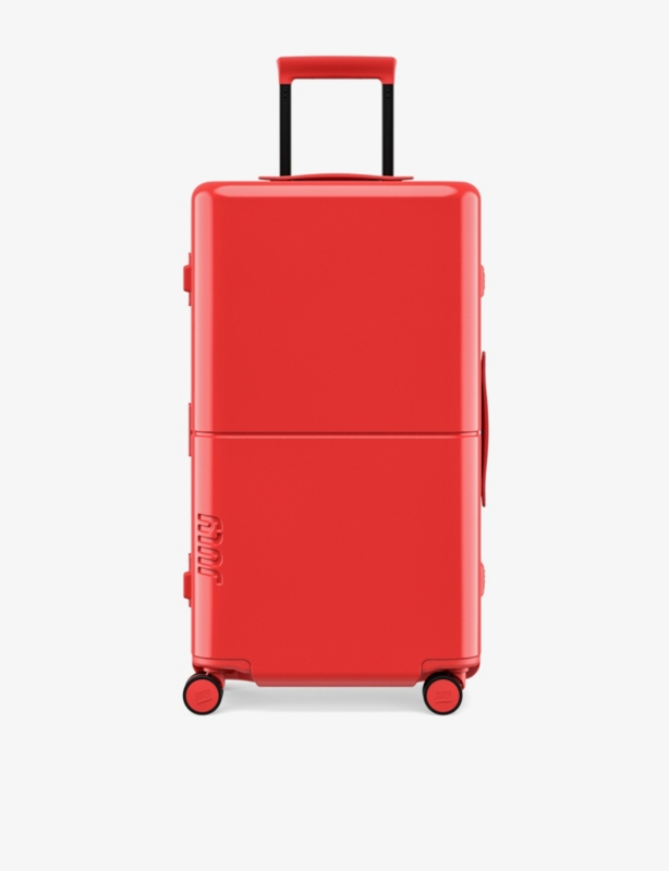 Checked Trunk polycarbonate suitcase 71.7cm