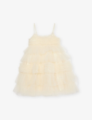TUTU DU MONDE: High-Tier Tulle Midi Dress  2-11 Years