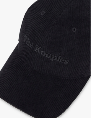 THE KOOPLES WOMENS THE KOOPLES BRAND-EMBROIDERED WOVEN CAP 