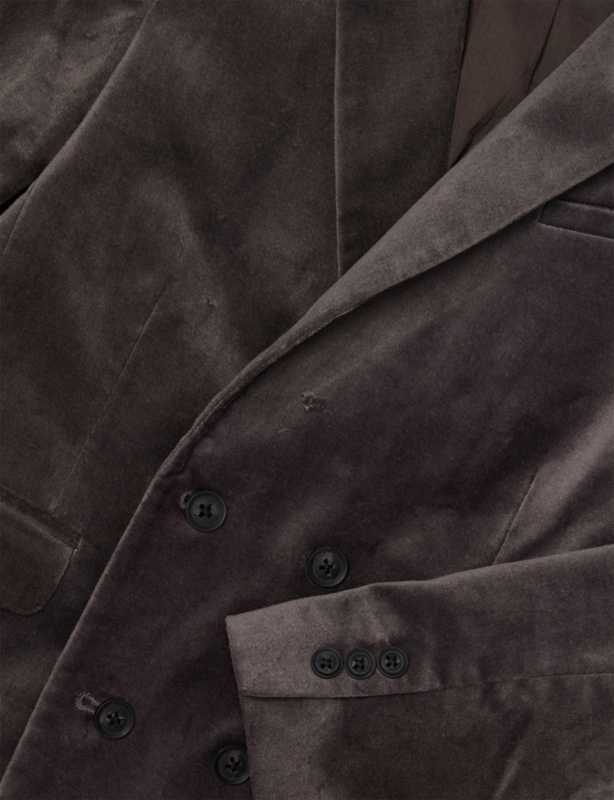 Double-Breasted Brushed Velvet Blazer 2-10 Years