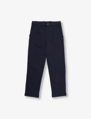 H&M ADORABLES: Tapered-leg regular-fit stretch-jersey trousers 2-10 years
