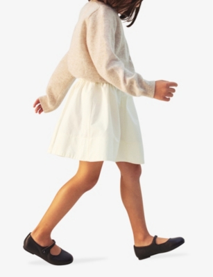 Sol elasticated-waist organic-cotton skirt 2-10 years