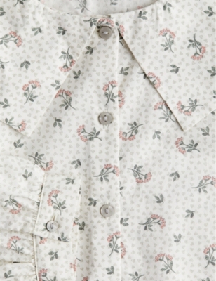 H&M ADORABLES: Jolly Floral-Print Cotton Blouse 2-10 Years