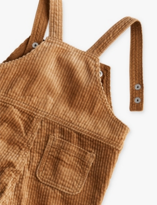 H&M ADORABLES: Patch-pocket cotton-corduroy dungarees 4 months-3 years
