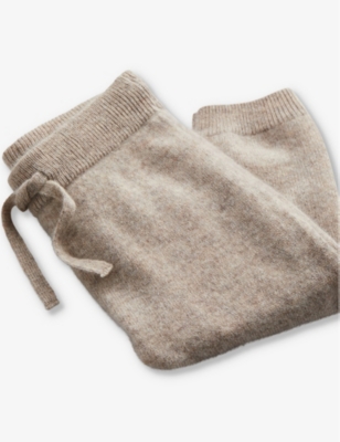 H&M ADORABLES: Mir drawstring-waist cashmere trousers 6 months - 3 years