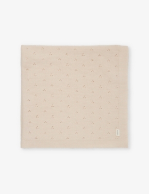 H&M ADORABLES: Brushed wool knitted blanket 74 x 74cm