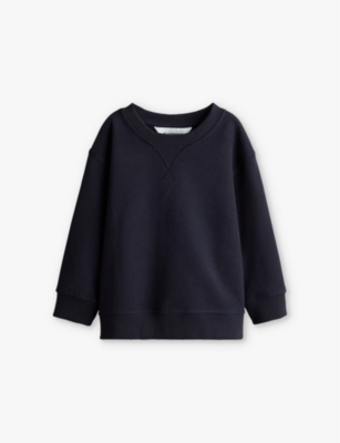H&M ADORABLES: Crewneck relaxed-fit organic-cotton sweatshirt 2-10 years
