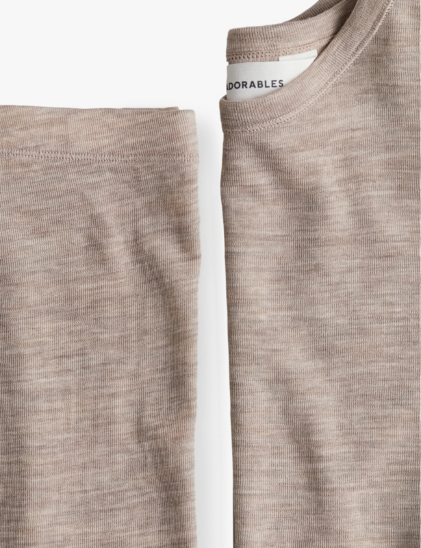 Two-piece wool base-layer set 2-10 years