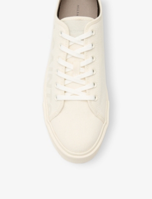 ALLSAINTS: Biggy Low-Top Canvas Trainers