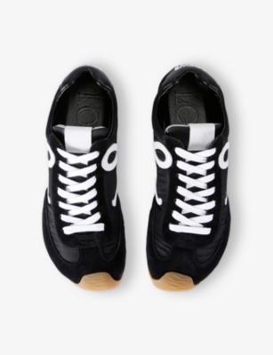 Loewe Black And White Sneaker Ballet Runner 2.0 Men In Black