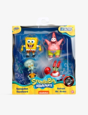 SPONGEBOB: SpongeBob Metalfigs figures set of 4