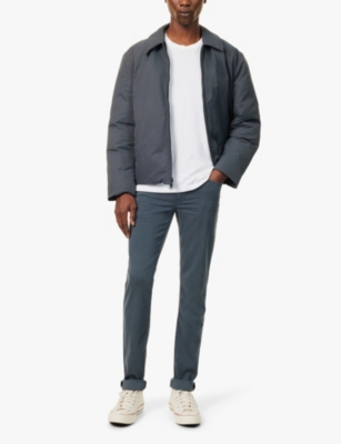 PAIGE: Lennox five-pockets straight-leg slim-fit stretch-woven blend jeans