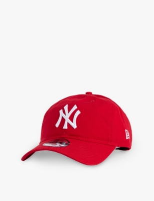 New Era Mens Red New York Yankees 9twenty Cotton-twill Baseball Cap In Red