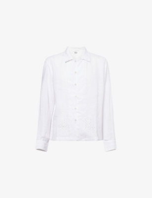 BODE: Belvoir Embroidered Linen Shirt