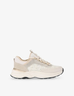 CARVELA: Swift Runner Leather Low-Top Trainers