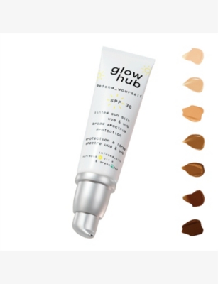 Glow Hub Rain Or Shine Tinted Sunsilk Spf 30 Facial Sunscreen 50ml In Rain Or Shine