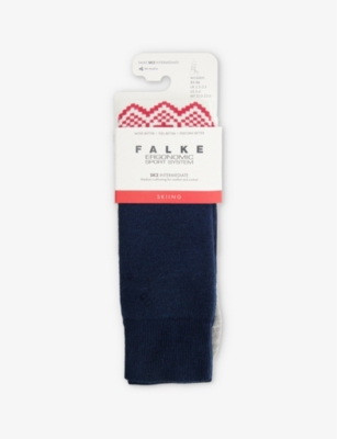 FALKE ERGONOMIC SPORT SYSTEM: SK2 Intermediate branded knit socks