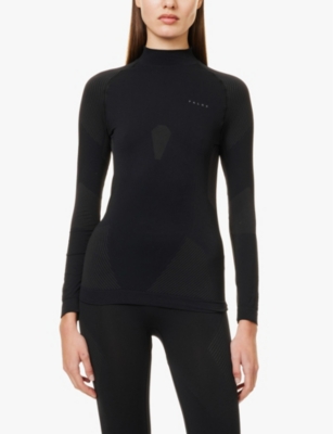 FALKE ERGONOMIC SPORT SYSTEM: Ergonomic Sport Warm turtleneck stretch-jersey top