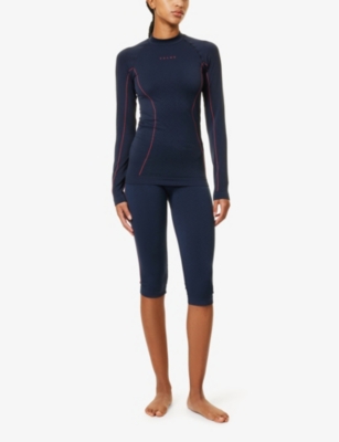 FALKE ERGONOMIC SPORT SYSTEM: Maximum Warm 3/4 Trend Stretch-Woven Tights