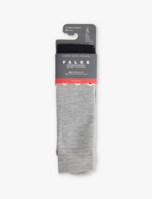 FALKE ERGONOMIC SPORT SYSTEM: Sk2 Seasonal Trend woven-blend socks