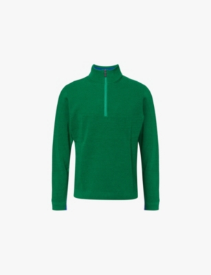 FALKE ERGONOMIC SPORT SYSTEM: Troyer half-zip wool-blend jumper