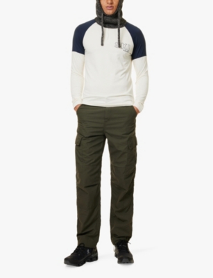 FALKE ERGONOMIC SPORT SYSTEM: Skiing logo-embroidered thermal-layer stretch recycled-polyamide top