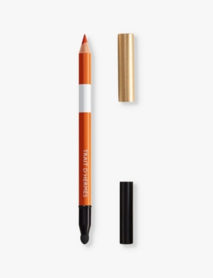 Hermes 33 Orange Boite Trait D'hermés Eye Pencil 1.2g In 33 Orange Boite