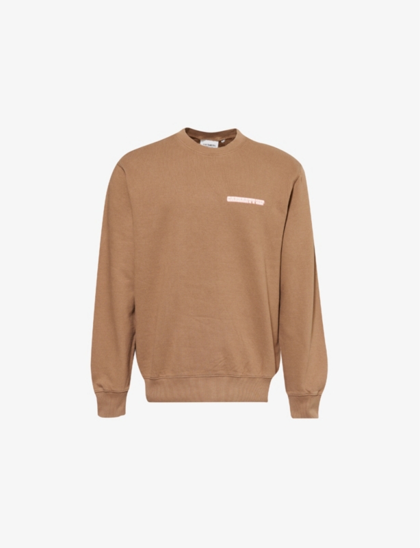 Greatest Flicks Crewneck Cotton-Jersey Sweatshirt