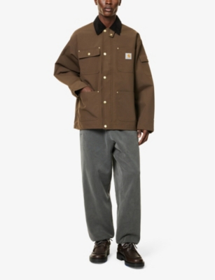 CARHARTT WIP: Clapton Corduroy-Collar Regular-Fit Woven Jacket
