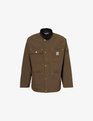 CARHARTT WIP: Clapton Corduroy-Collar Regular-Fit Woven Jacket