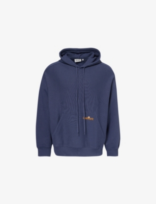 CARHARTT WIP: Brand-Embroidery Kangaroo-Pocket Cotton-Jersey Hoody