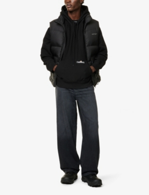 CARHARTT WIP: Brand-Embroidery Kangaroo-Pocket Cotton-Jersey Hoody