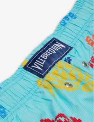 VILEBREQUIN: Ronde des Tortues Tricot polyamide swim shorts 4-14 years