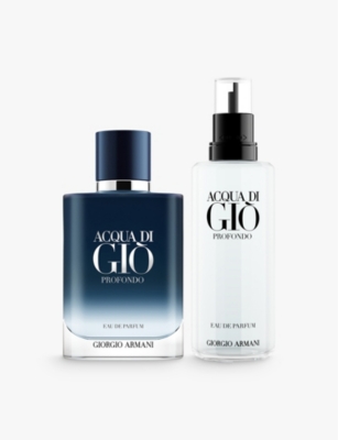 Giorgio Armani Mens Acqua Di Giò Profondo Eau De Parfum Refill 150ml