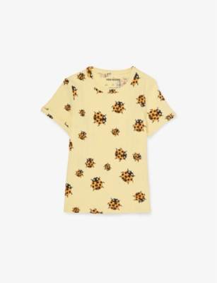 MINI RODINI: Ladybug-Print Stretch-Cotton T-shirt 9 months – 9 years