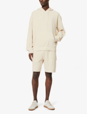 GIVENCHY: Embossed-Branded Cotton-Blend Hoody
