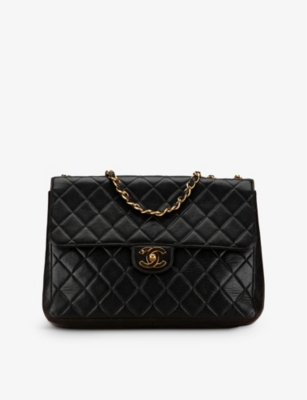 RESELFRIDGES Pre-loved Chanel Jumbo Classic single-flap lambskin