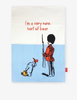 PADDINGTON BEAR: I'm A Very Rare Sort Of Bear recycled-cotton tea towel