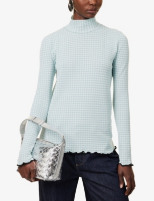 Bottega Veneta Womens Wallace Small Leather Top-handle Bag Silver-silver In Silver-silver