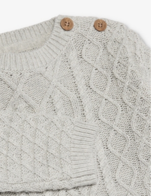 THE LITTLE TAILOR: two-piece cotton set 3-9 months